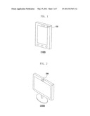 METHOD AND APPARATUS FOR OPERATING USER INTERFACE BASED ON USER S VISUAL PERSPECTIVE IN ELECTRONIC DISPLAY DEVICE diagram and image