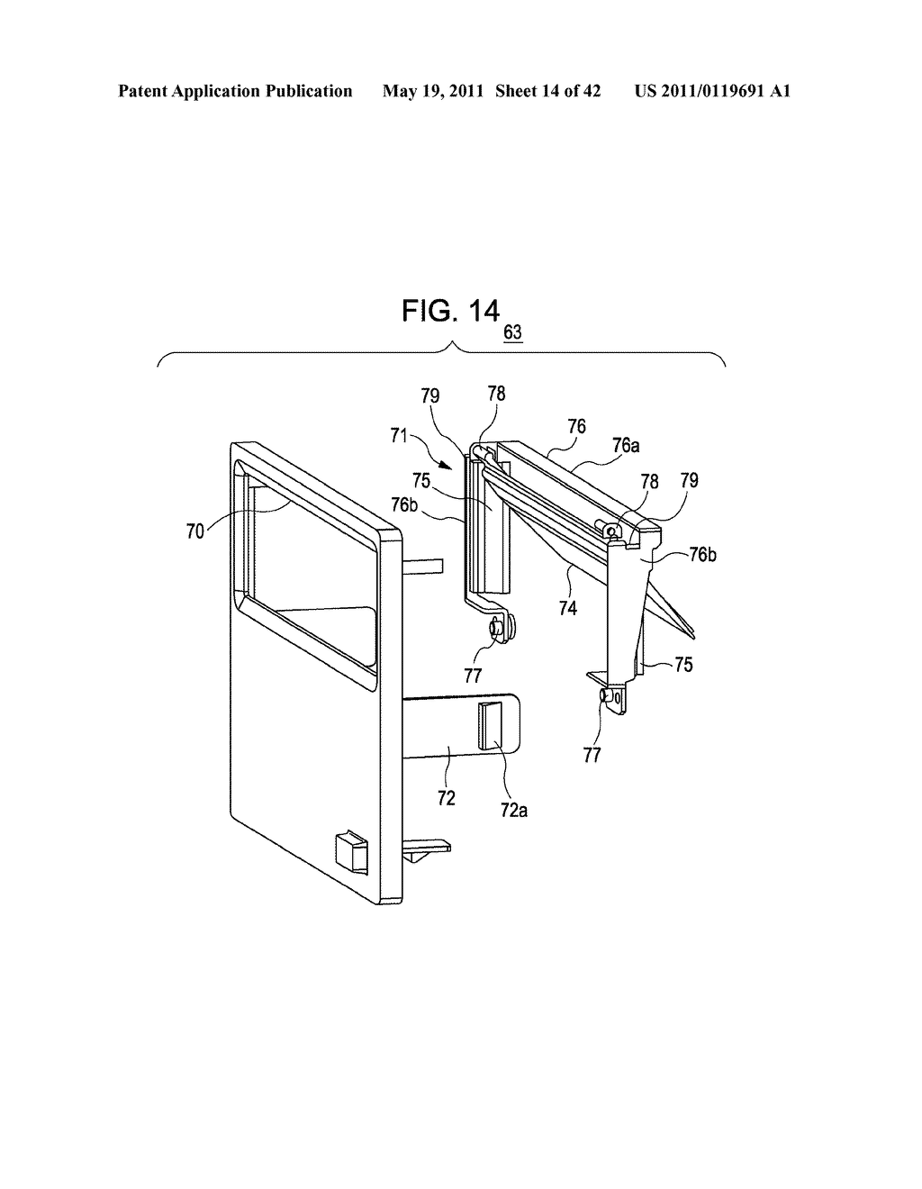 DISC LOADING MECHANISM - diagram, schematic, and image 15