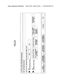 INFORMATION PROCESSING APPARATUS, INFORMATION PROCESSING METHOD, INFORMATION PROCESSING PROGRAM AND COMPUTER READABLE RECORDING MEDIUM diagram and image