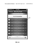 SYSTEM AND METHOD FOR IDENTIFYING AND ASSESSING VULNERABILITIES ON A MOBILE COMMUNICATION DEVICE diagram and image