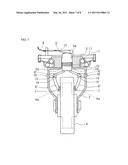 BRAKE-EQUIPPED CASTER diagram and image