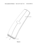 Blade set for hair clippers diagram and image