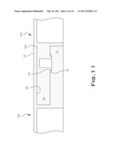 INTERLOCKING FLOOR SYSTEM WITH BARBS FOR RETAINING COVERING diagram and image