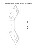 INTERLOCKING FLOOR SYSTEM WITH BARBS FOR RETAINING COVERING diagram and image