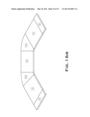 INTERLOCKING FLOOR SYSTEM WITH BARBS FOR RETAINING COVERING diagram and image