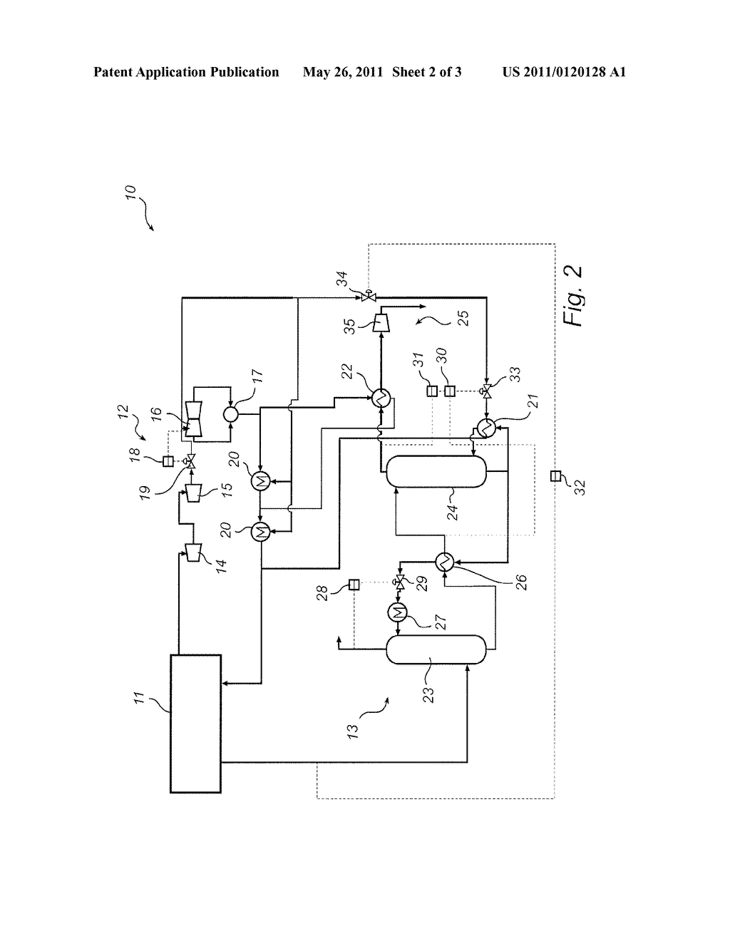 METHOD OF CONTROLLING A POWER PLANT - diagram, schematic, and image 03