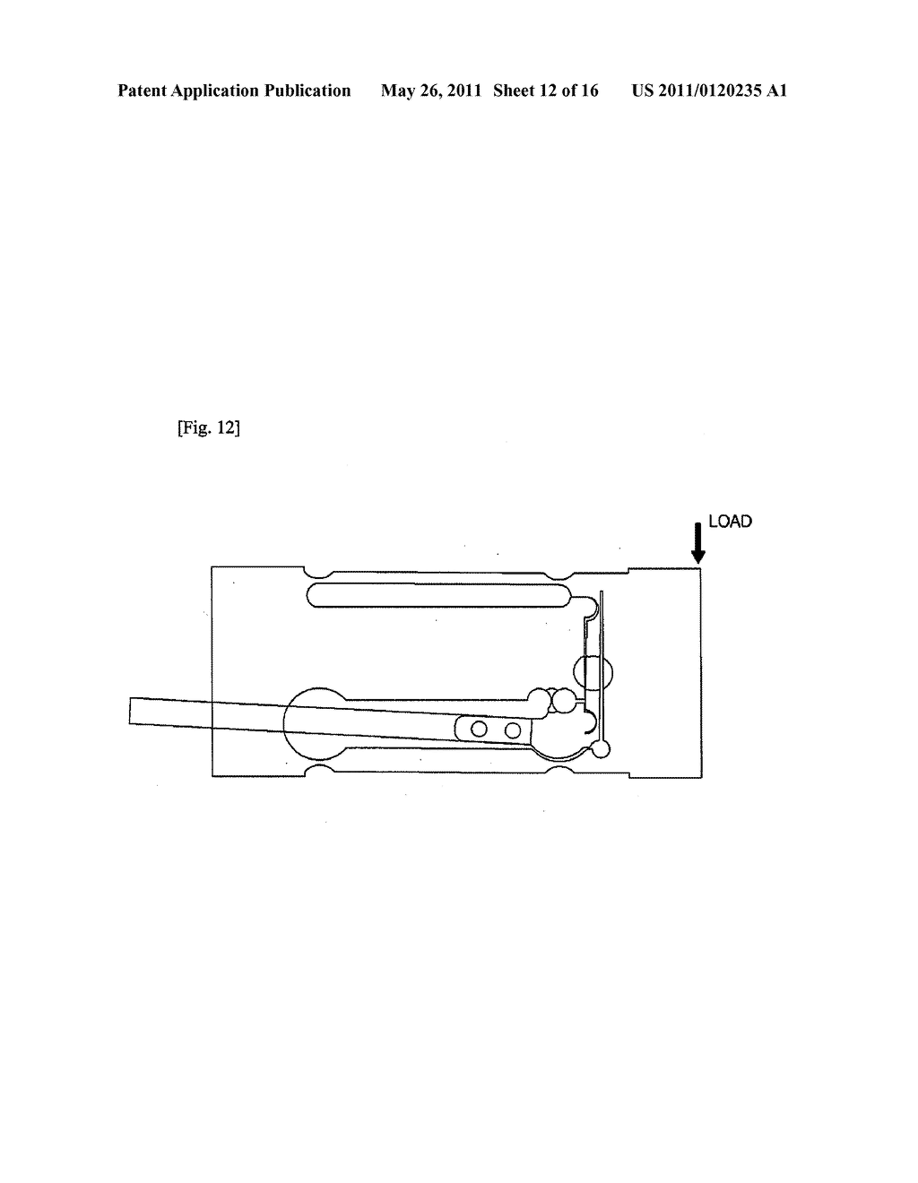 ELASTIC BODY FOR MEASURING LOADS AND A NON-CONTACT LOAD-MEASURING DEVICE USING THE SAME - diagram, schematic, and image 13