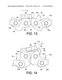 ANTI-KICKBACK INSERTABLE CHAIN AND REPLACEABLE TEETH THEREFOR diagram and image