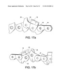 ANTI-KICKBACK INSERTABLE CHAIN AND REPLACEABLE TEETH THEREFOR diagram and image