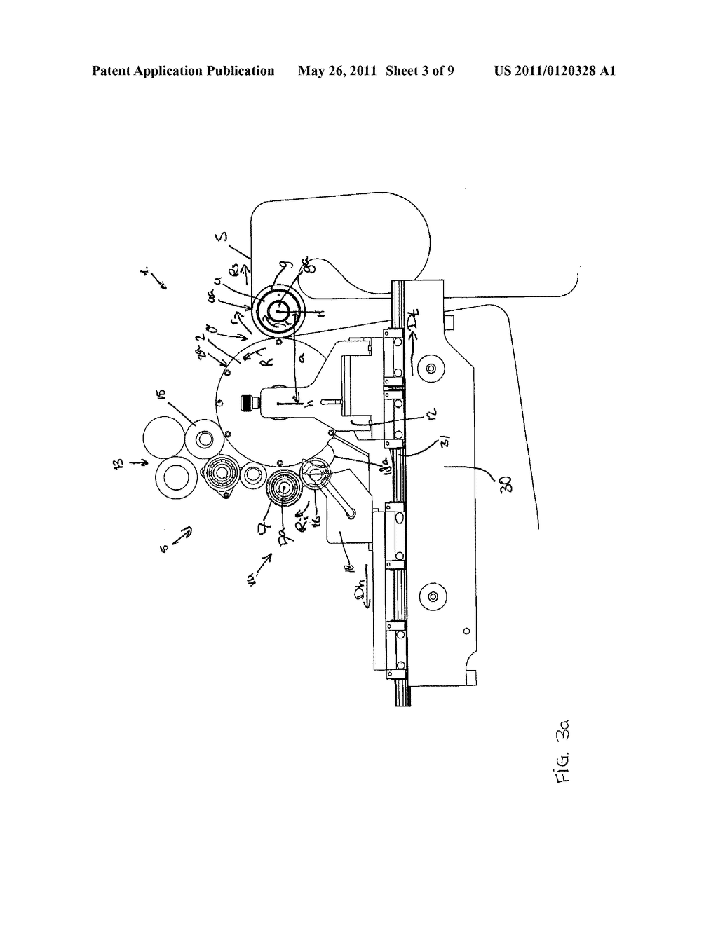 PRINTING MODULE FOR USE IN AN OFFSET PRINTING APPARATUS AND OFFSET PRINTING APPARATUS PROVIDED WITH SUCH A PRINTING MODULE - diagram, schematic, and image 04