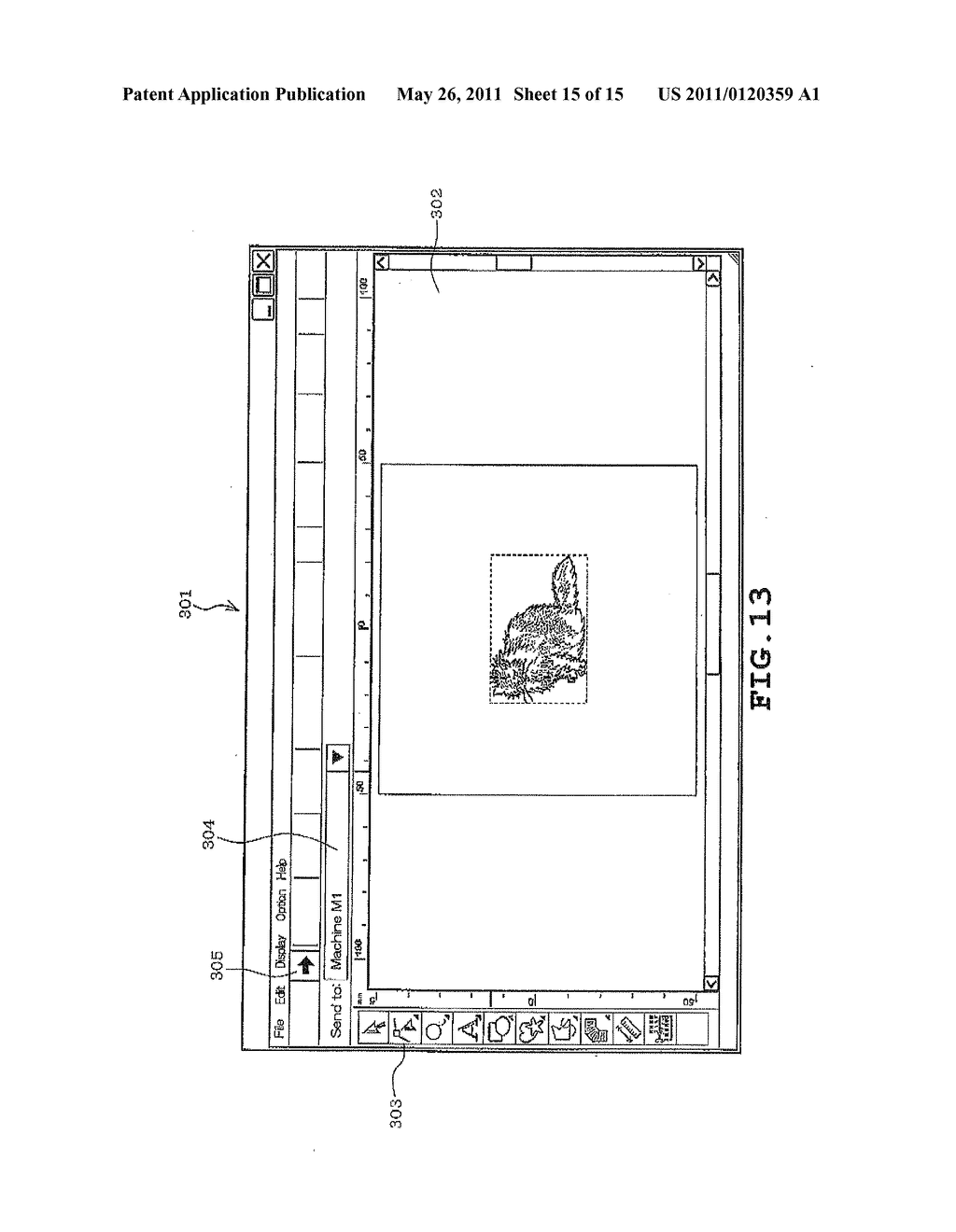 CONTROLLER, COMPUTER READABLE MEDIUM STORING CONTROL PROGRAM, AND SEWING MACHINE - diagram, schematic, and image 16