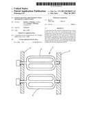 Radiant heating arrangement with distortion compensation diagram and image