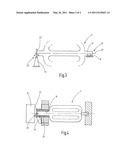 Radiant heating arrangement with distortion compensation diagram and image