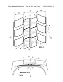 Tire Tread for Civil Engineering Machine diagram and image