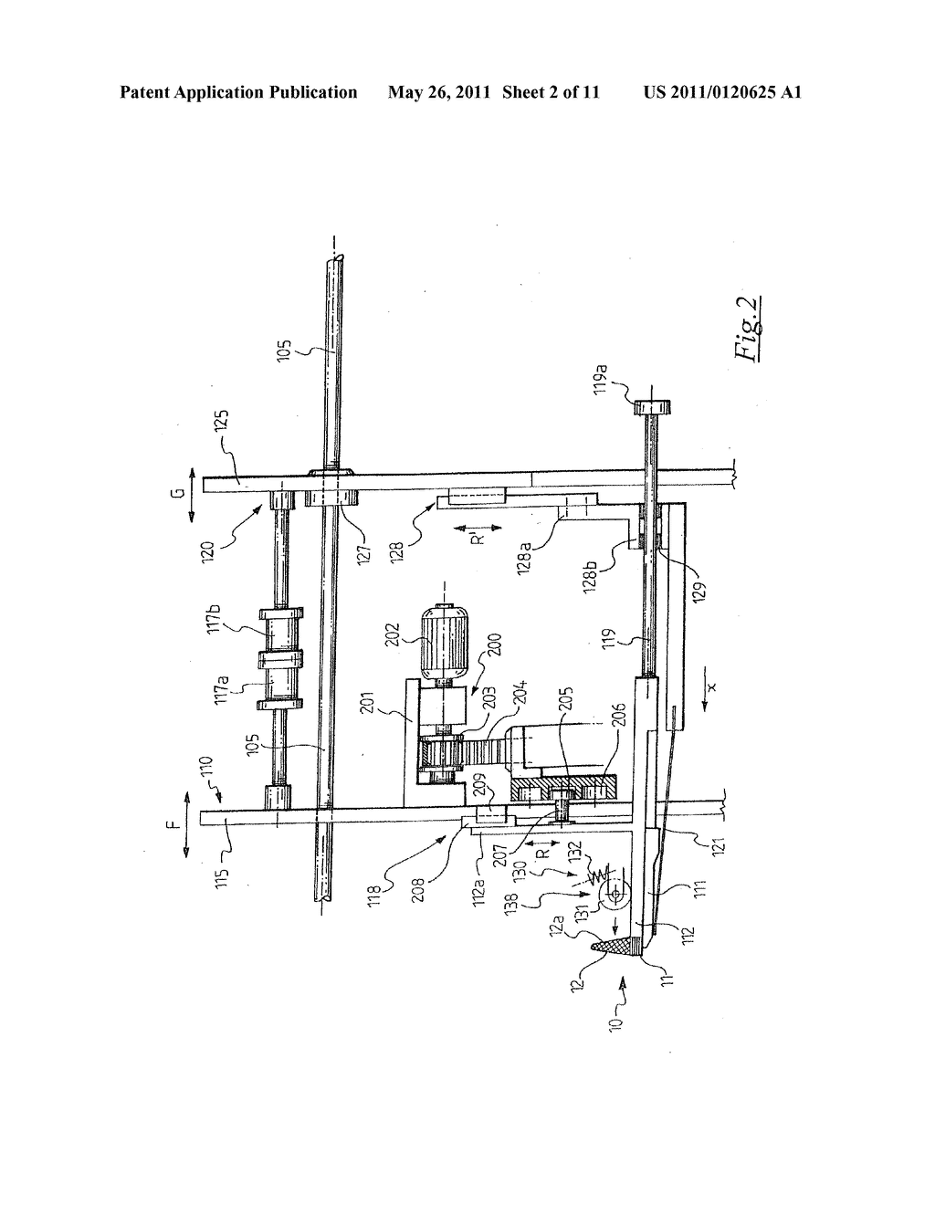 PROCESS AND APPARATUS FOR MANUFACTURING TYRES FOR VEHICLE WHEELS - diagram, schematic, and image 03