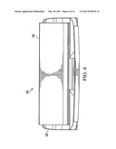 Combination portable computer cooling support and carrying case diagram and image