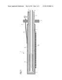 METHOD AND DEVICE FOR THE ABSORPTION OF HEAT IN A VACUUM COATING APPARATUS diagram and image