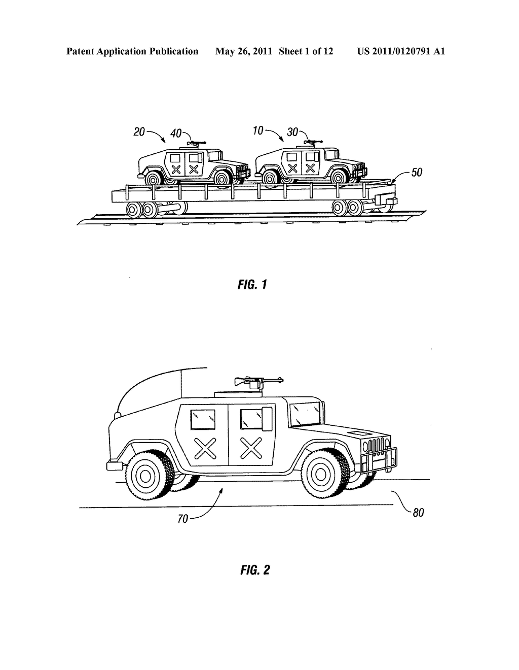 Seat panel and gunner's turret panel for transporting miscellaneous equipment for use in military vehicles - diagram, schematic, and image 02