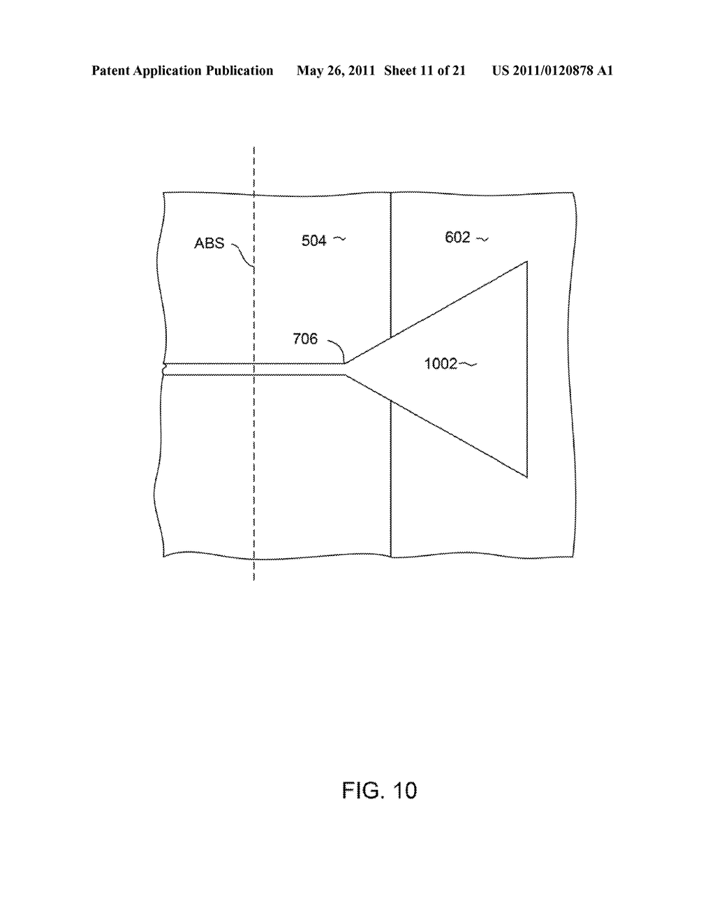 METHOD FOR MANUFACTURING A PERPENDICULAR MAGNETIC WRITE HEAD HAVING A TAPERED WRITE POLE AND NON-MAGNETIC BUMP STRUCTURE - diagram, schematic, and image 12
