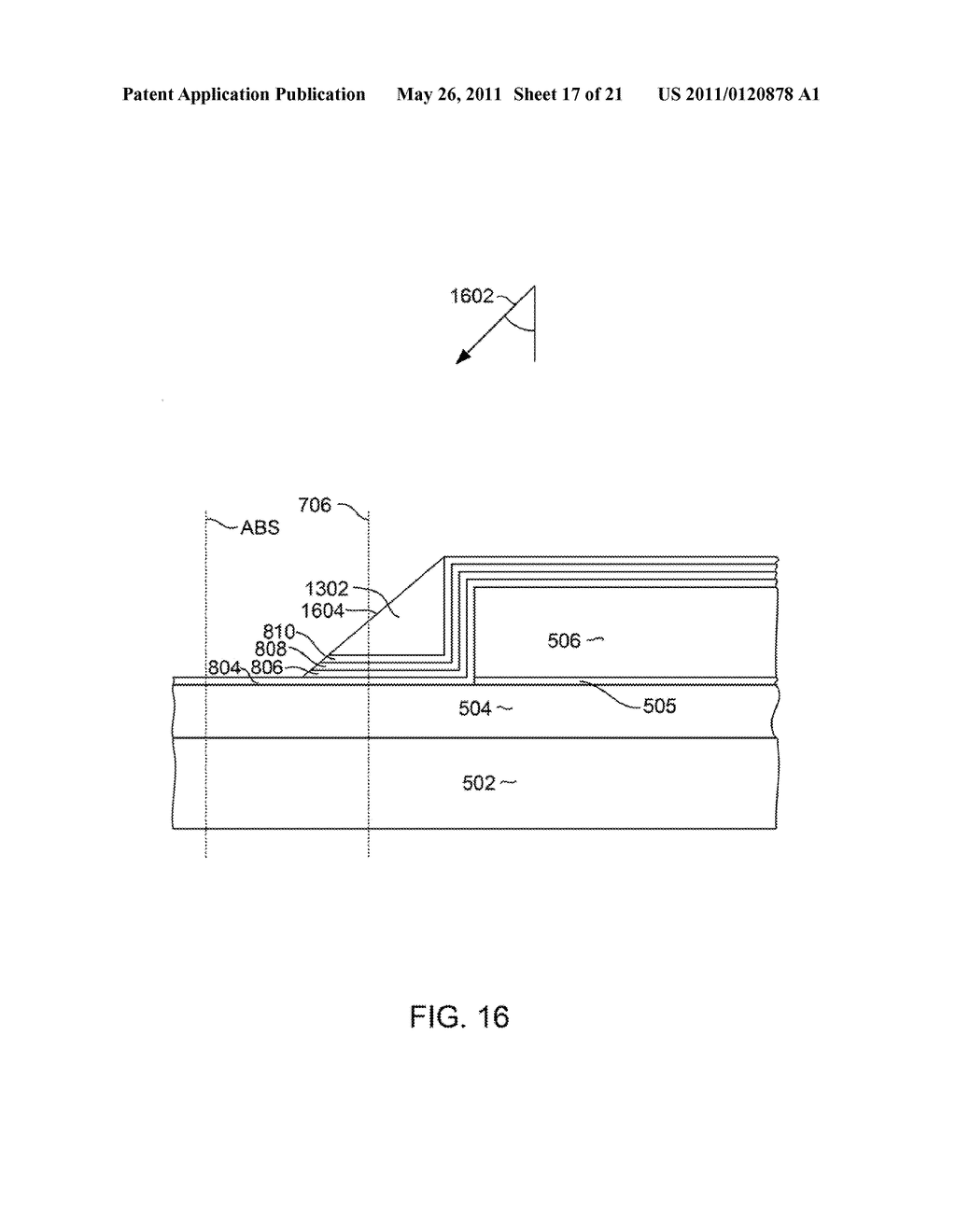 METHOD FOR MANUFACTURING A PERPENDICULAR MAGNETIC WRITE HEAD HAVING A TAPERED WRITE POLE AND NON-MAGNETIC BUMP STRUCTURE - diagram, schematic, and image 18