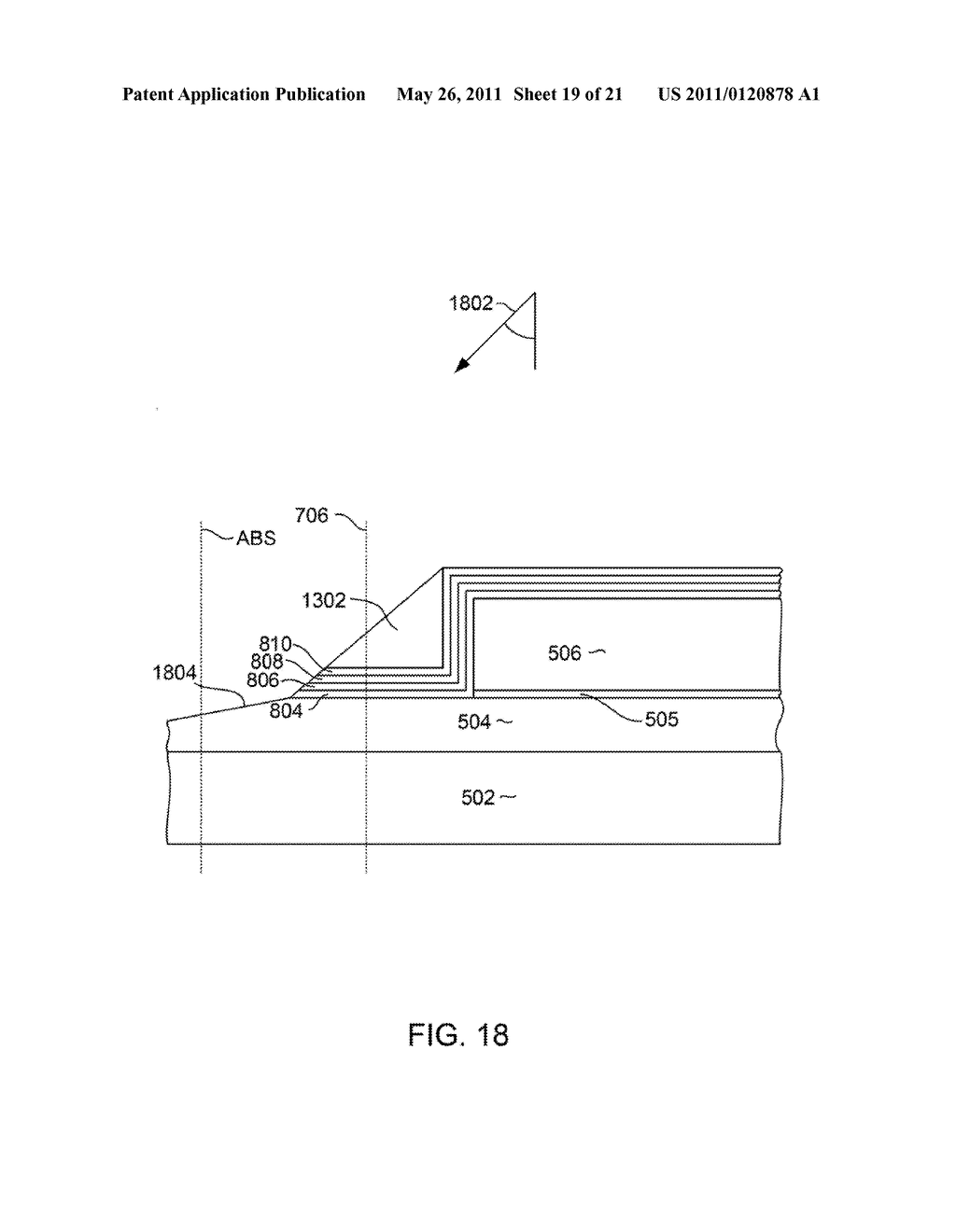 METHOD FOR MANUFACTURING A PERPENDICULAR MAGNETIC WRITE HEAD HAVING A TAPERED WRITE POLE AND NON-MAGNETIC BUMP STRUCTURE - diagram, schematic, and image 20