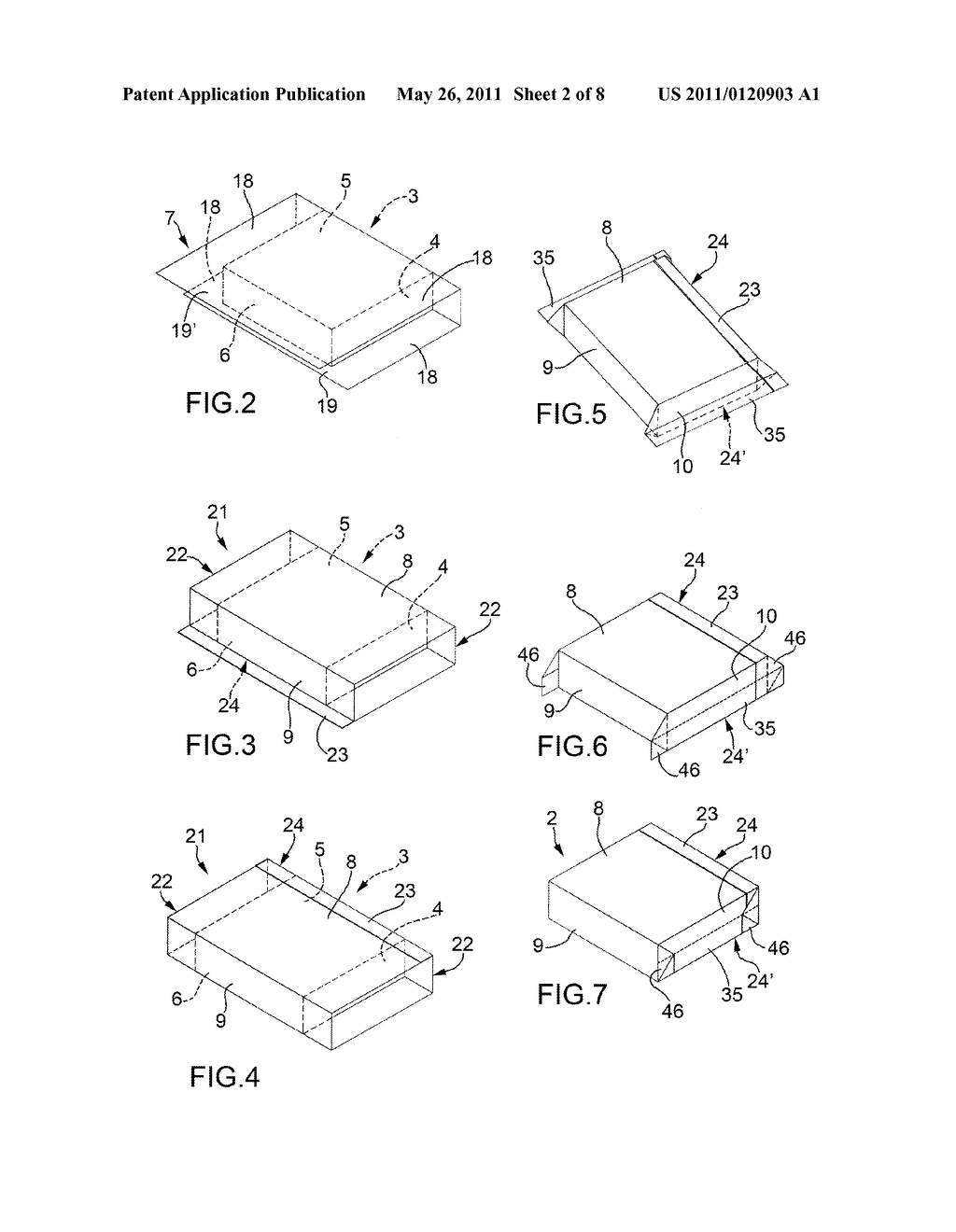 Method And Machine For Forming A Sealed Wrapping About An Article, And Package So Formed - diagram, schematic, and image 03