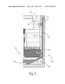 Container for Sequentially Dispensing Multiple Fluids onto an Applicator Device diagram and image