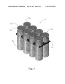 Container for Sequentially Dispensing Multiple Fluids onto an Applicator Device diagram and image