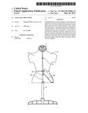 ADJUSTABLE DRESS FORM diagram and image