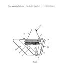 Bicycle Mounted Aerodynamic Water Bottle, Spare Parts and Tools Storage Apparatus diagram and image