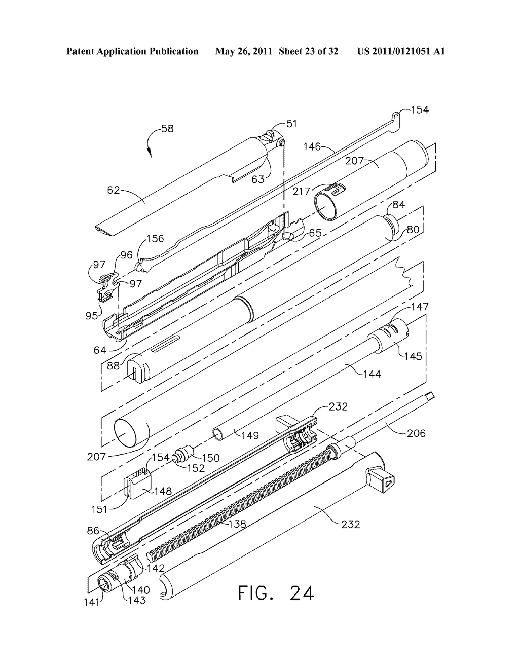 SHAFT BASED ROTARY DRIVE SYSTEM FOR SURGICAL INSTRUMENTS - diagram, schematic, and image 24