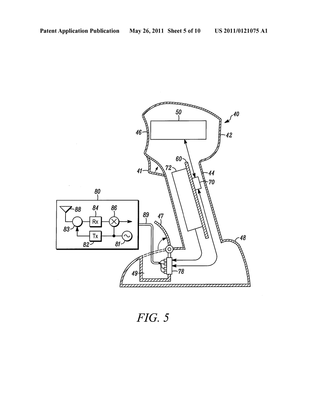 METHOD AND APPARATUS FOR AUGMENTING OPTICAL BARCODE SCANNER WITH RFID READER - diagram, schematic, and image 06