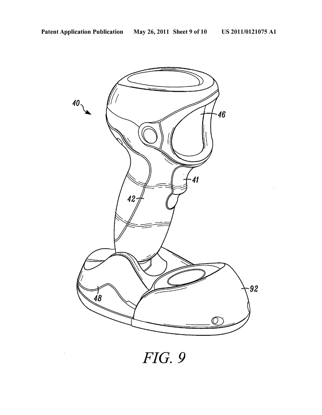 METHOD AND APPARATUS FOR AUGMENTING OPTICAL BARCODE SCANNER WITH RFID READER - diagram, schematic, and image 10