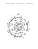 Polygonal Wheel with Radial Projections diagram and image