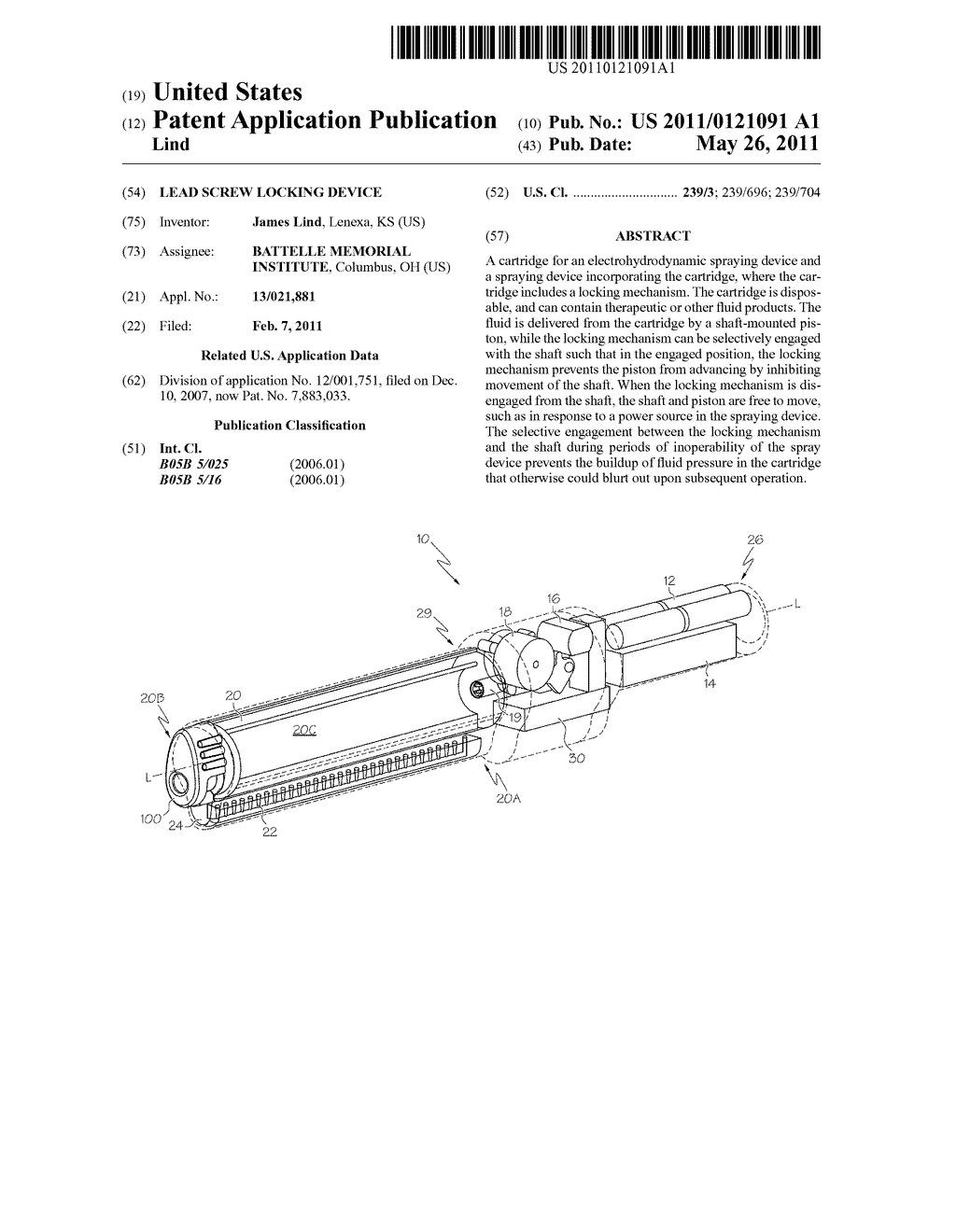 LEAD SCREW LOCKING DEVICE - diagram, schematic, and image 01