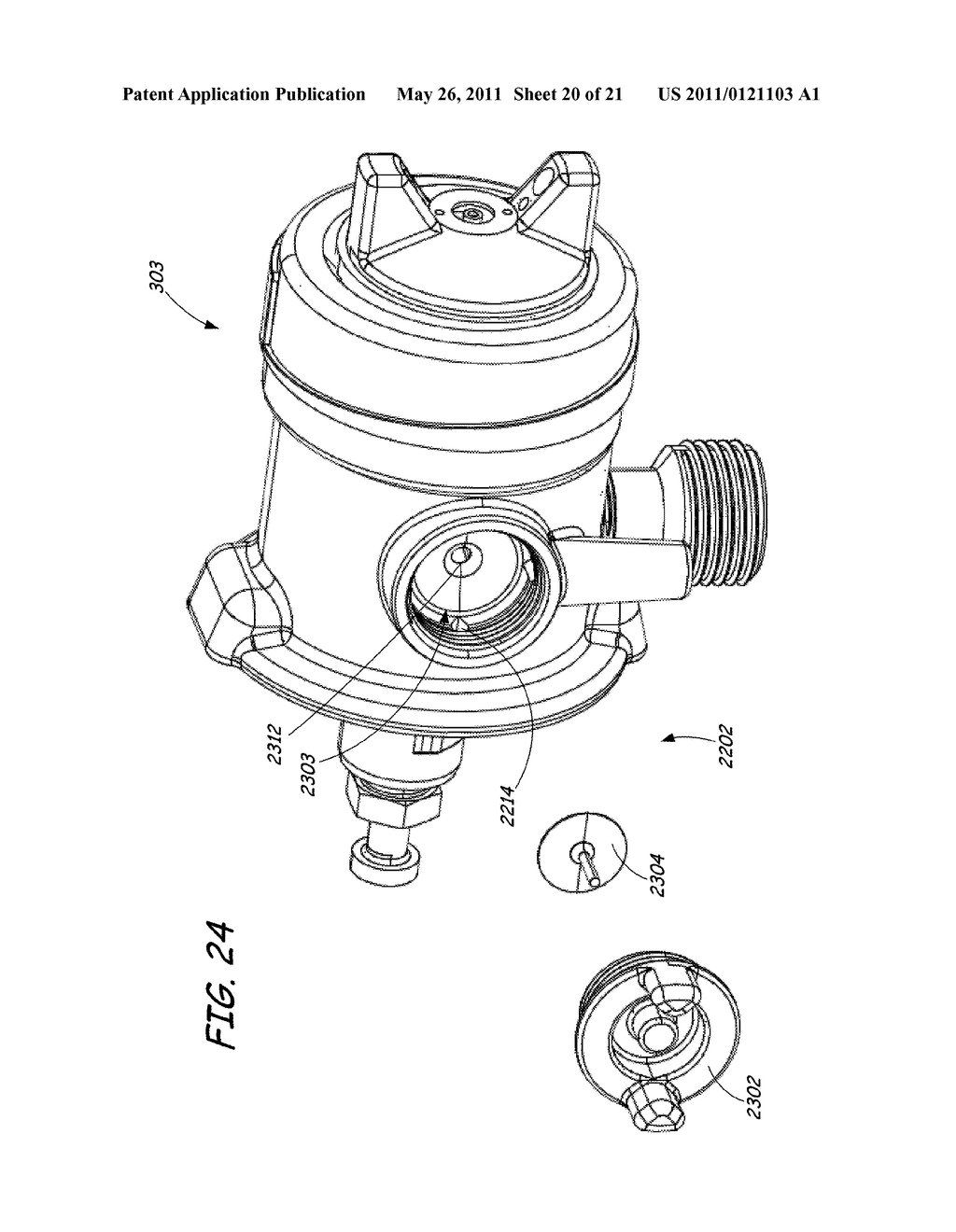 SPRAYER FOR A FLUID DELIVERY SYSTEM - diagram, schematic, and image 21