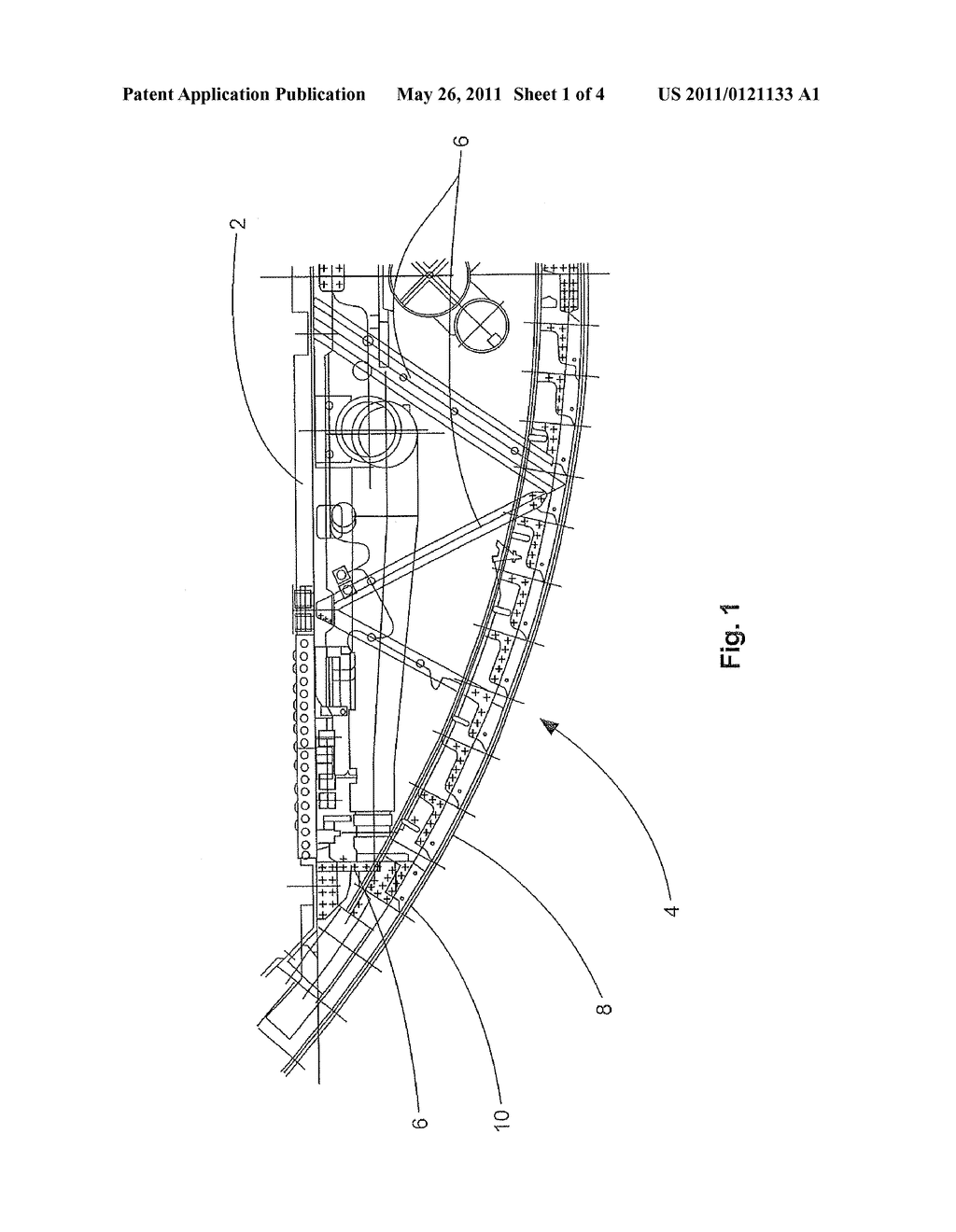 BURN THROUGH RESISTANT AIRCRAFT FUSELAGE - diagram, schematic, and image 02