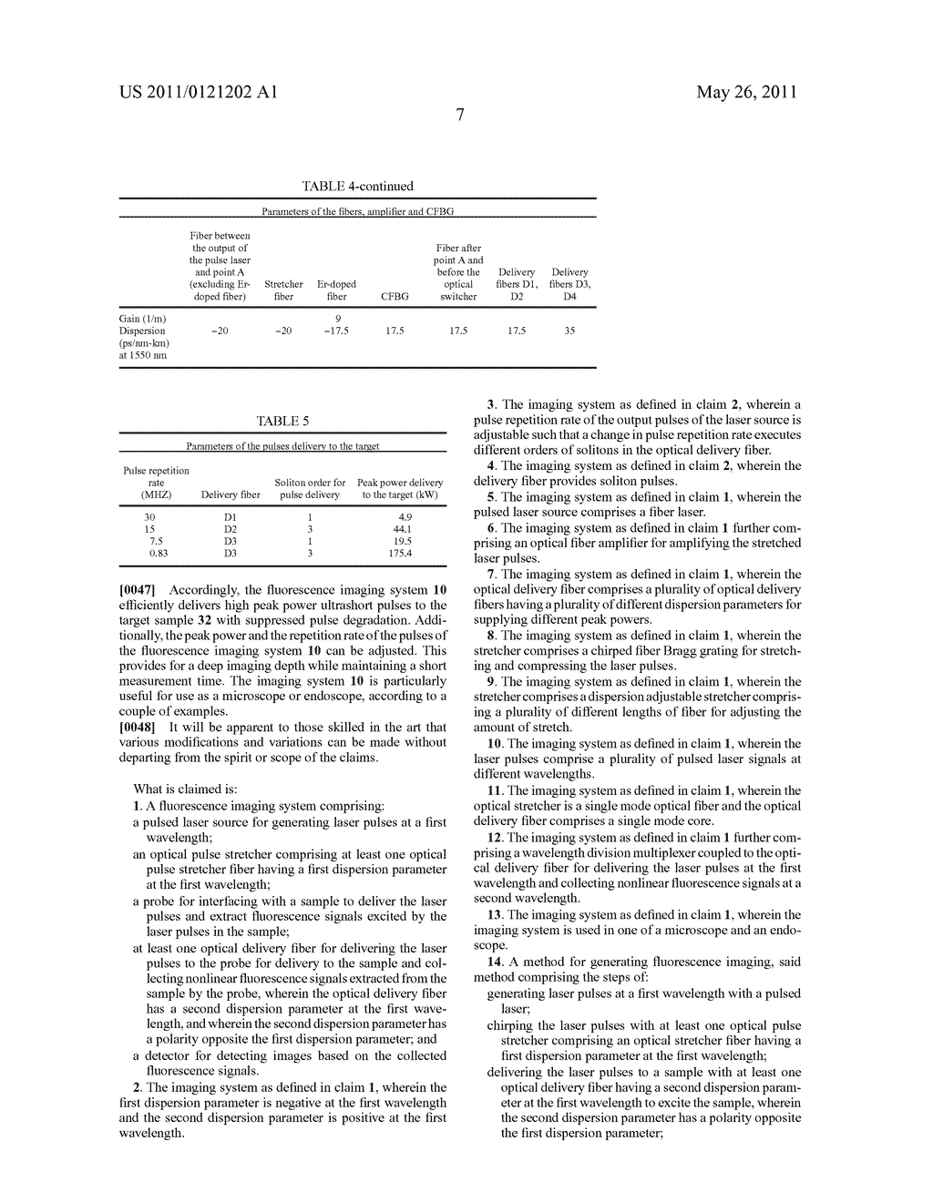 Optical Fiber Imaging System And Method For Generating Fluorescence Imaging - diagram, schematic, and image 16