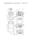 CANDLE FLAME ACTIVATED DYNAMIC CANDLE HOLDER diagram and image