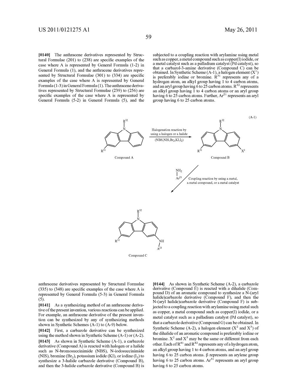 Anthracene Derivative, and Light Emitting Element, Light Emitting Device, and Electronic Device Using the Anthracene Derivative - diagram, schematic, and image 108