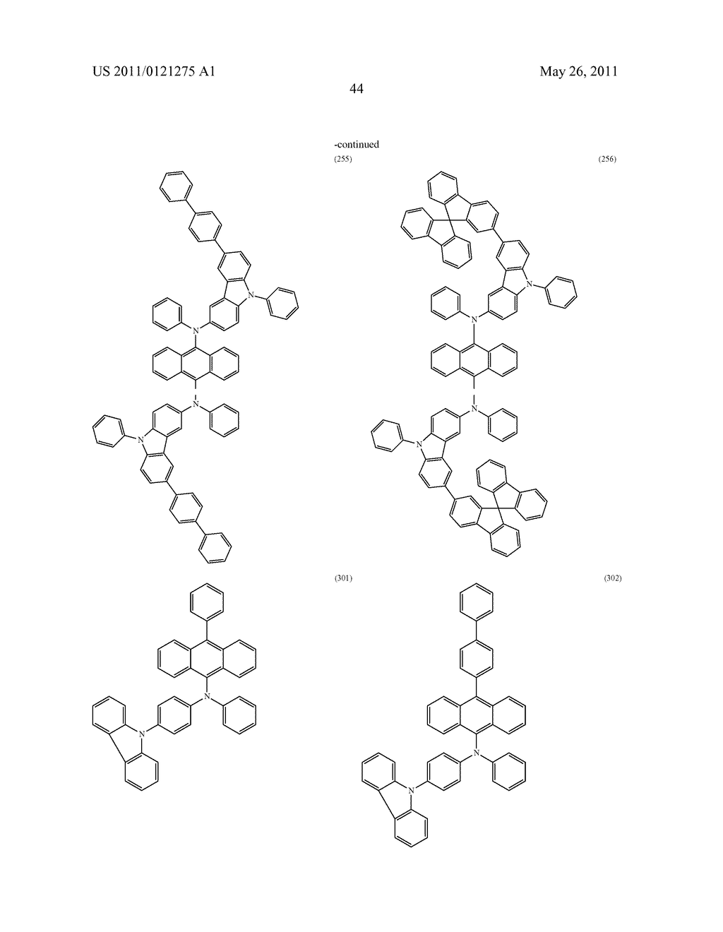 Anthracene Derivative, and Light Emitting Element, Light Emitting Device, and Electronic Device Using the Anthracene Derivative - diagram, schematic, and image 93