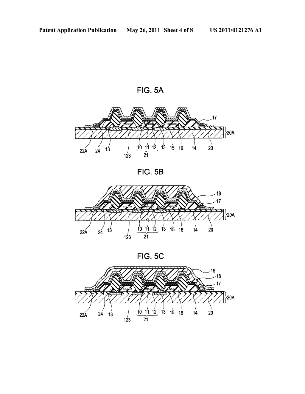 ORGANIC ELECTROLUMINESCENT DEVICE, METHOD FOR PRODUCING THE SAME, AND ELECTRONIC APPARATUS - diagram, schematic, and image 05