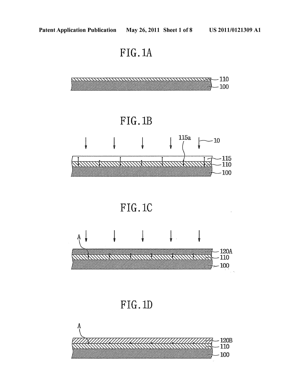 METHOD OF FABRICATING POLYSILICON LAYER, THIN FILM TRANSISTOR, ORGANIC LIGHT EMITTING DIODE DISPLAY DEVICE INCLUDING THE SAME, AND METHOD OF FABRICATING THE SAME - diagram, schematic, and image 02