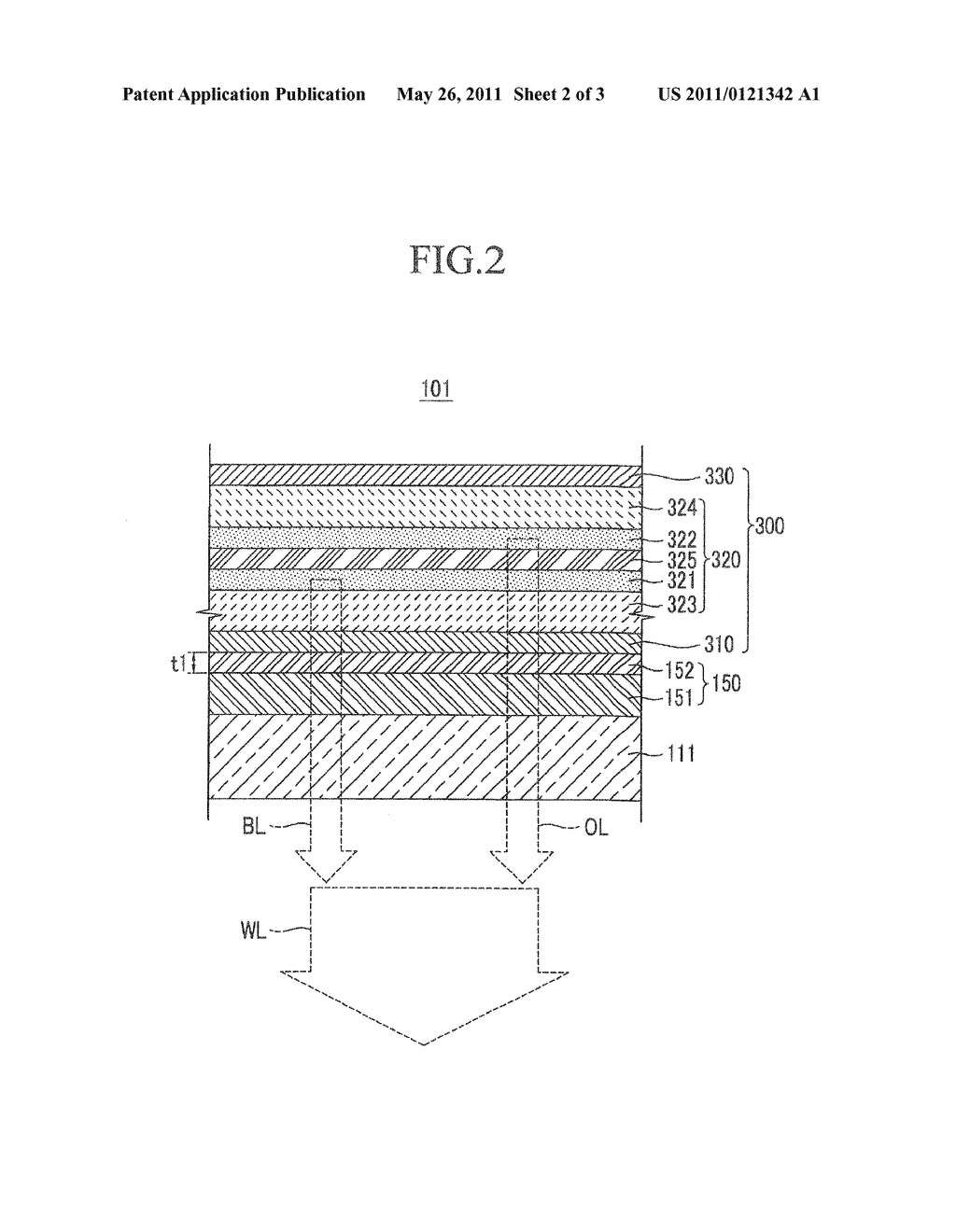 ORGANIC LIGHT EMITTING DIODE LIGHTING APPARATUS - diagram, schematic, and image 03