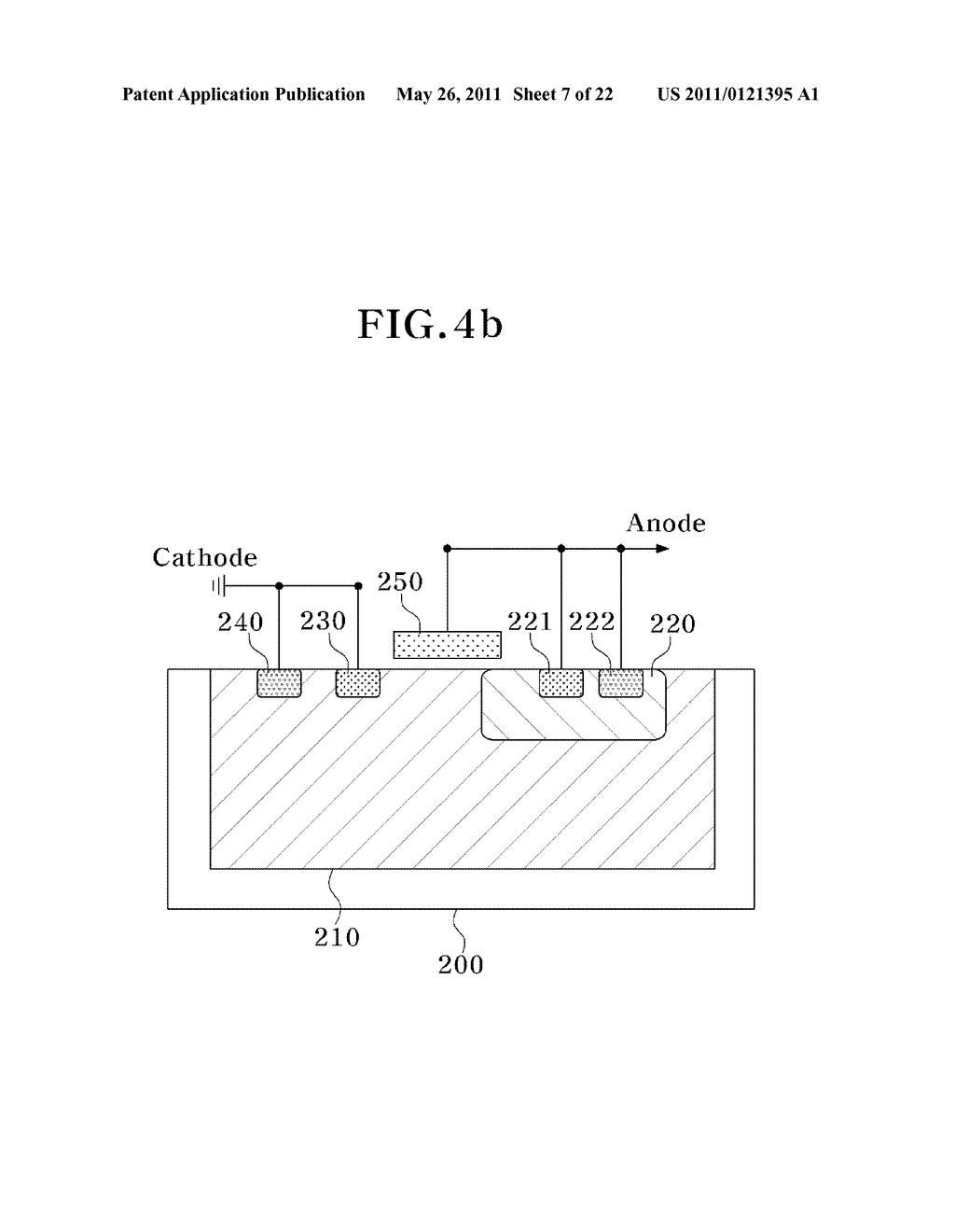 ELECTROSTATIC DISCHARGE PROTECTION DEVICE FOR HIGH VOLTAGE OPERATION - diagram, schematic, and image 08