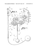 Waist-Mounted Tethered Ball and Target diagram and image