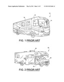 Recreational Vehicle Having Chassis with Integral Cap diagram and image