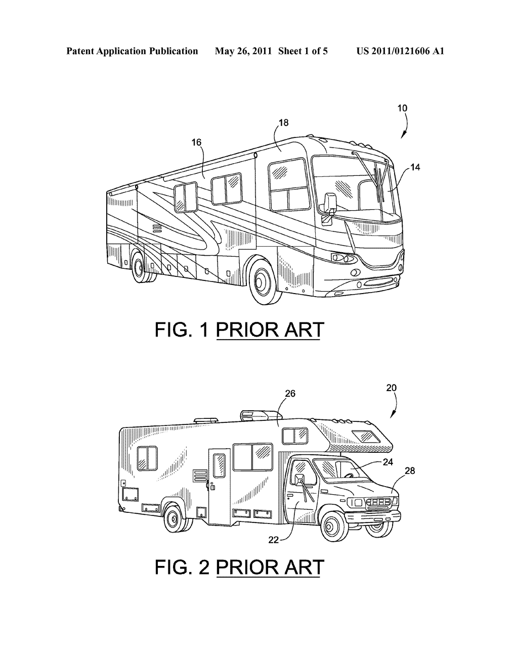 Recreational Vehicle Having Chassis with Integral Cap - diagram, schematic, and image 02