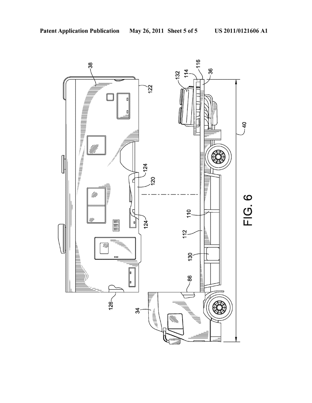 Recreational Vehicle Having Chassis with Integral Cap - diagram, schematic, and image 06