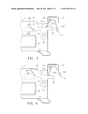 ENGAGING STRUCTURE FOR CLOSET DRAWER diagram and image